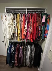 Color-Sorted Wardrobe