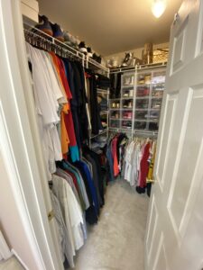 his & hers closet
