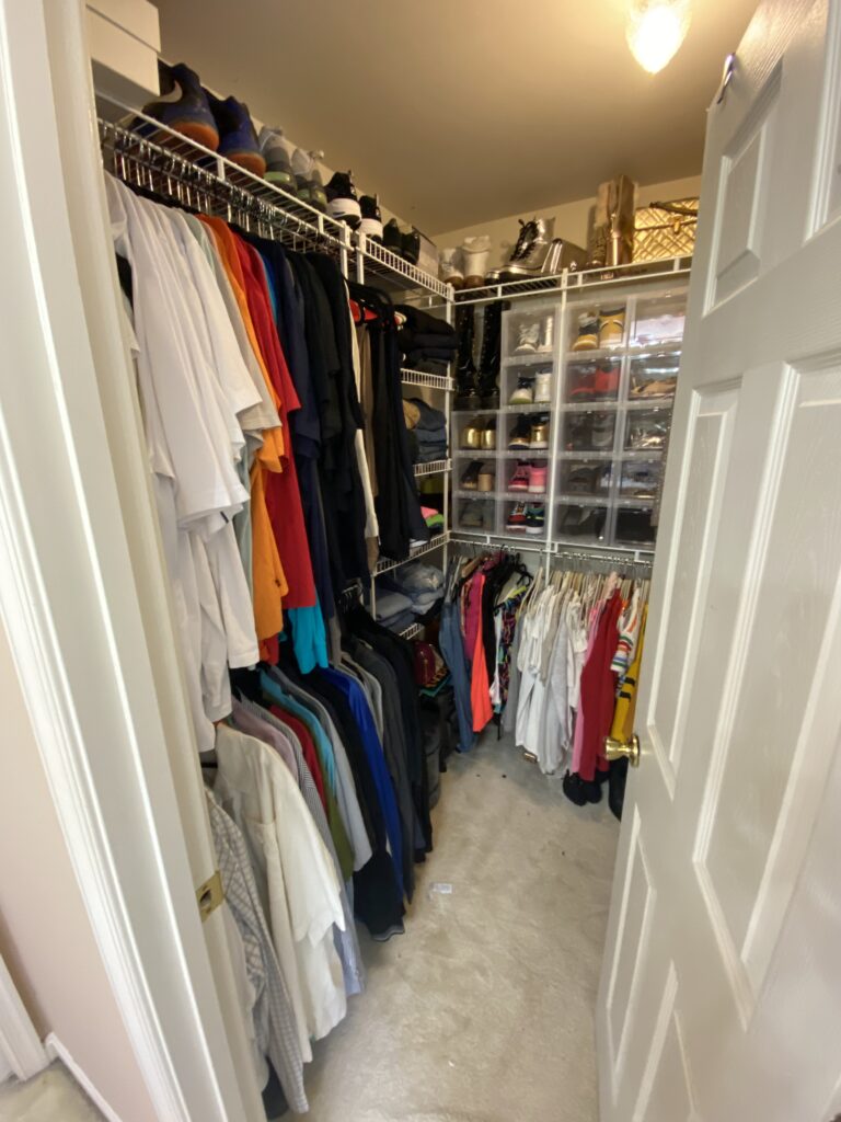 his & hers closet